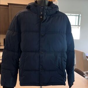 Lucky Brand Men's Navy Puffer Jacket